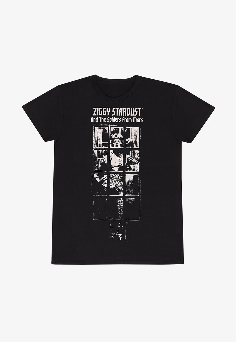 Henry Tiger ZIGGY STARDUST - Triko s potiskem - black