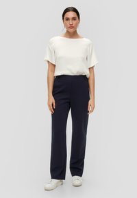 s.Oliver BLACK LABEL Stoffhose - navy