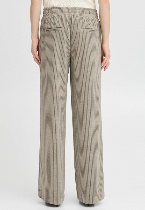 BYROWAN - Trousers - roasted cashew melange3