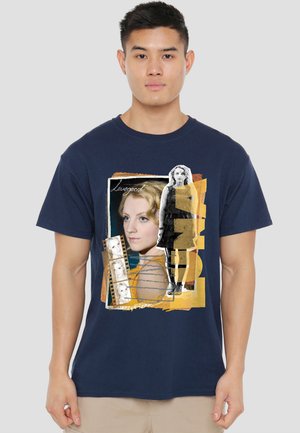 Cotton Soul, HARRY POTTER LUNA LOVEGOOD PHOTO COLLAGE - Print T-shirt - dark blue