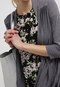 Anna Field Cardigan - mottled anthracite