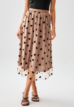 CHARMING HEART  - Maxirock - light brown