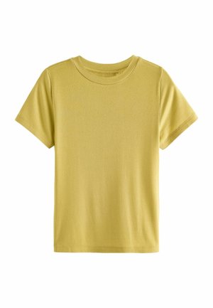 Next SUPER SOFT SHORT SLEEVE STANDARD 3PACK - T-shirt basic - celery green