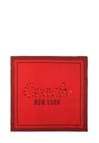 COACH SCRIPT SNAKE PRINTED - Fulardi - dark red