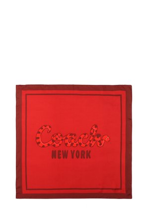 SCRIPT SNAKE PRINTED - Foulard - dark red