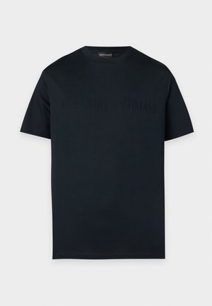 Emporio Armani, Trükipildiga T-särk - navy