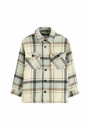 CHECK - REGULAR FIT - Chaqueta de entretiempo - neutral check