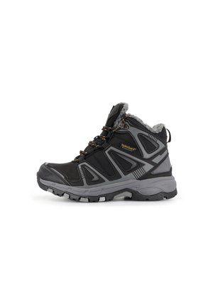 VERBIER - Winter boots - black dark grey