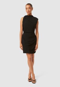 Forever New Petite NOA PETITE DRAPED MINI - Kokteiļkleita/ballīšu kleita - black