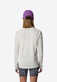 The North Face SUNRISER TEE, - Pitkähihainen paita - white dune
