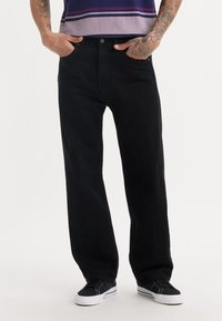Levi's® Skateboarding SKATE BAGGY 5 POCKET - Vrećaste traperice - black grape