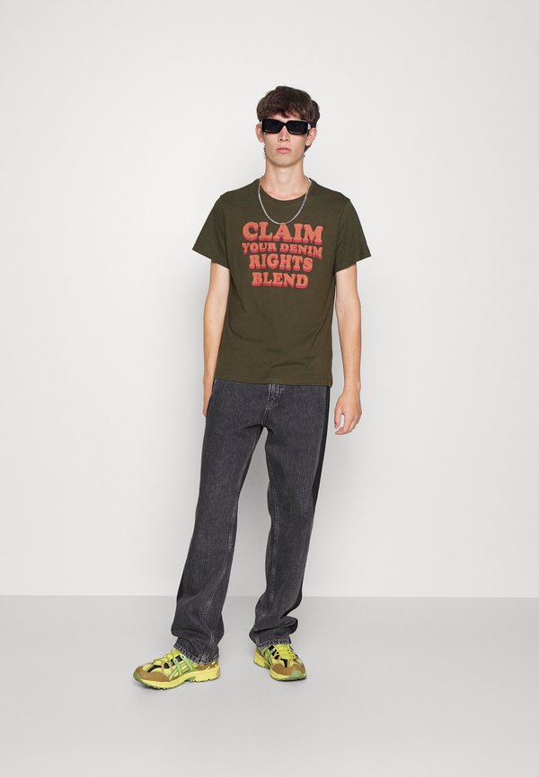 Print T-shirt - forest night2