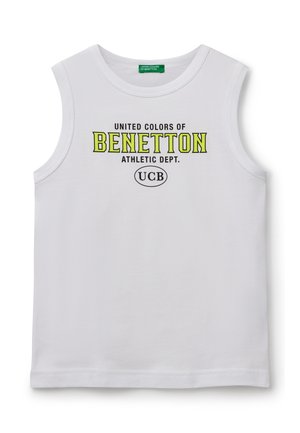 TANK WITH LOGO - Top - white