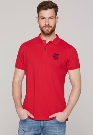 MIT LOGO-STICKEREI - Polo shirt - red