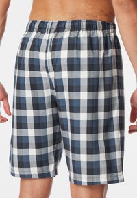 Schiesser BERMUDA - Nachtwäsche Hose - blau weiß