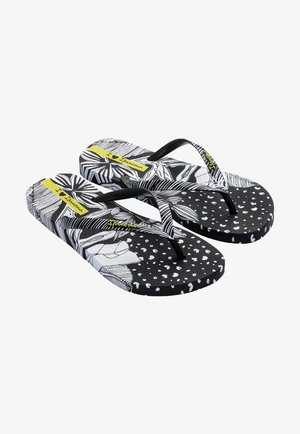 Ipanema, SELVA FEM - Sandales tongs - black white