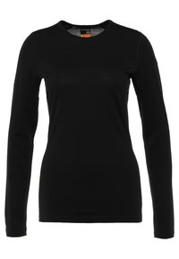 LS CREWE - Undershirt - BLACK