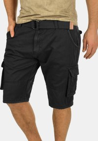 INDICODE JEANS - IDCOSTA - Shorts - black Thumbnail-Bild 1