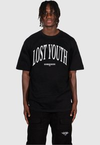 Lost Youth - CLASSIC - Majica kratkih rukava s printom - black Minijatura 1