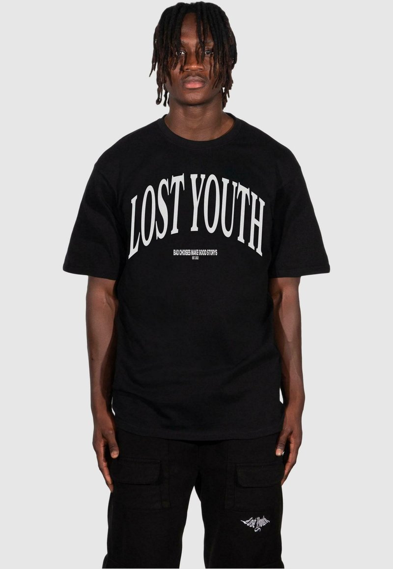 Lost Youth - CLASSIC - Majica kratkih rukava s printom - black, Povećaj