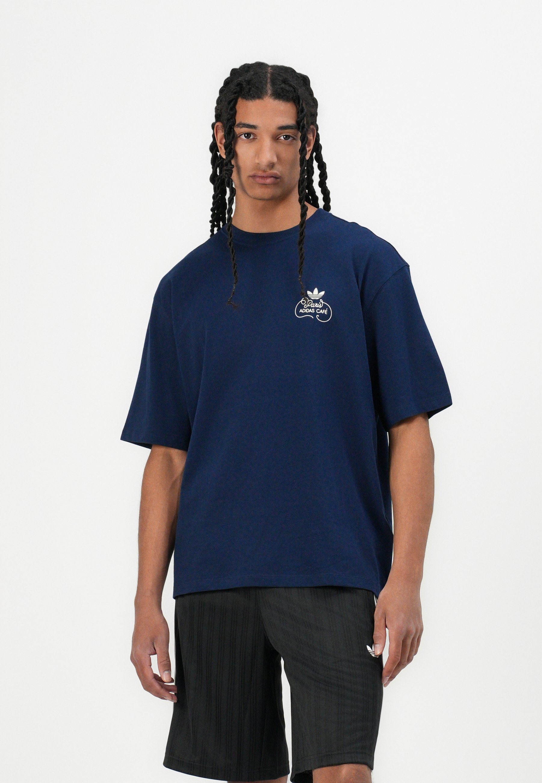adidas Originals PARIS TEE UNISEX - Print T-shirt - night indigo