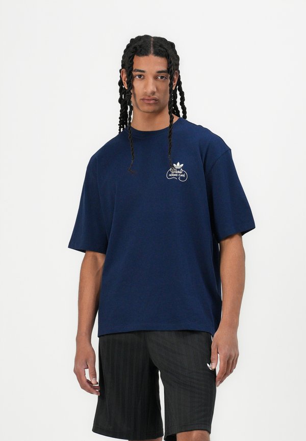 PARIS TEE UNISEX - Print T-shirt - night indigo3