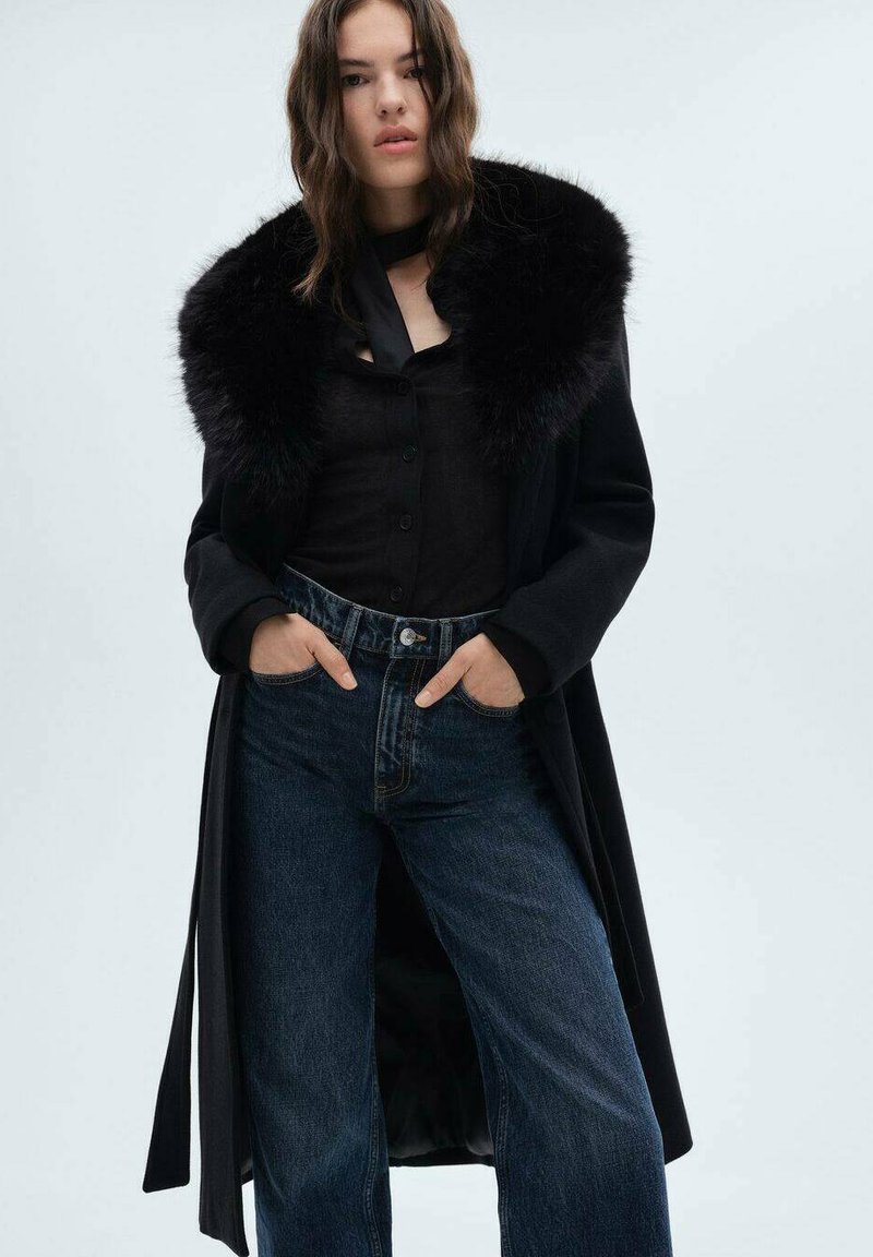 Mango Vinterfrakke - black