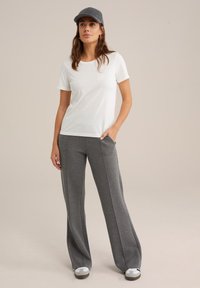 WE Fashion Treniņtērpa apakšdaļas - blended dark grey