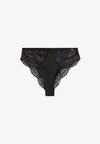 HIGH RISE FIT - GEO - Slip - black