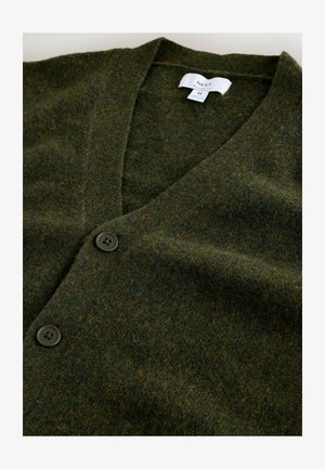 Next, RELAXED FIT COSY CARDIGAN - Cardigan - khaki green