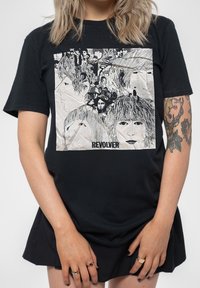 Paradiso Clothing THE BEATLES REVOLVER ALBUM - Print T-shirt - black