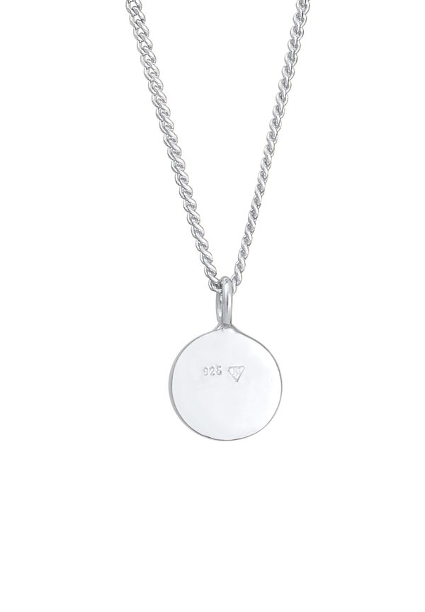 SMILING FACE – Halskette – silberfarben