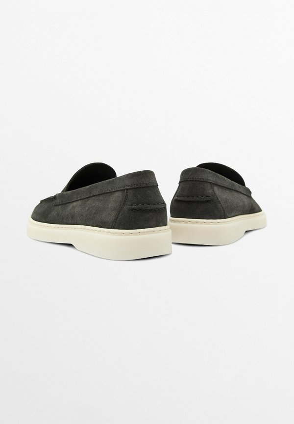 SPLIT WITH MOC TOE - Slip-ons - taupe2