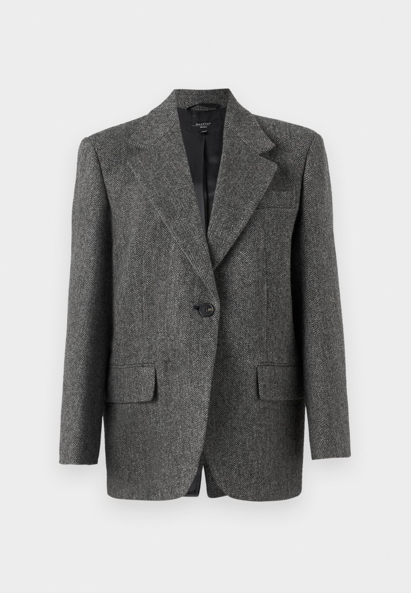Weekend Max Mara Blazer donkergrijs Weekend Max Mara Blazer donkergrijs