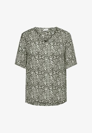 ONLY Carmakoma, BLOUSE CARVIWI BLOUSE - Camicetta - smokey olive