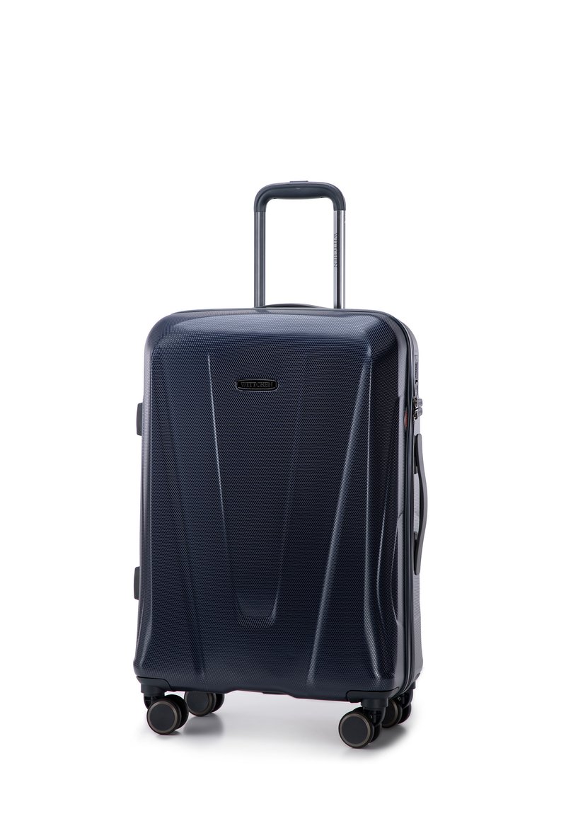 WITTCHEN MEDIUM SUITCASE FROM POLYCARBONATE - Trolley - dunkeblau