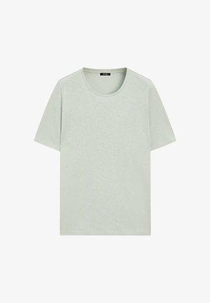 Massimo Dutti, T-shirts basic - turquoise