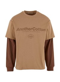 ANOTHER DOUBLE LAYER - Hosszú ujjú felső - beige