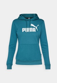 LOGO HOODIE - Felpa con cappuccio - cold green