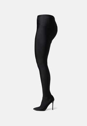 High Heel Stiefel - black