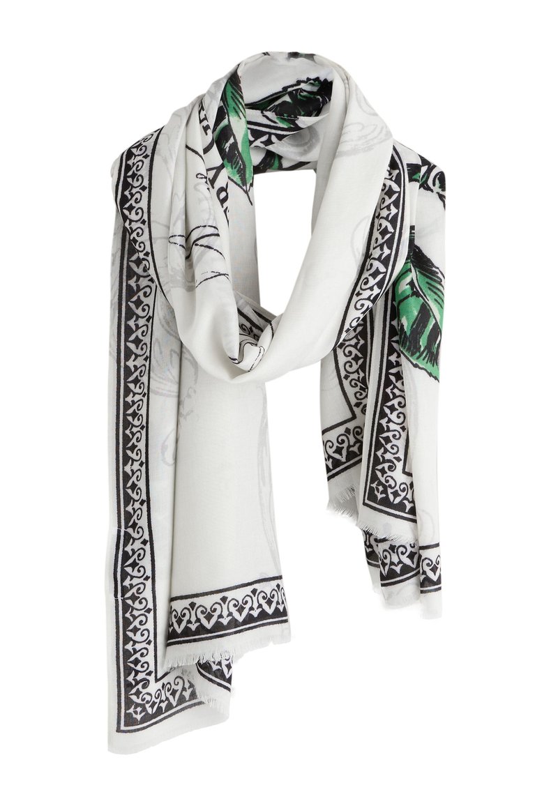 Next LIGHTWEIGHT - Sciarpa - white floral script/bianco - Zalando.it