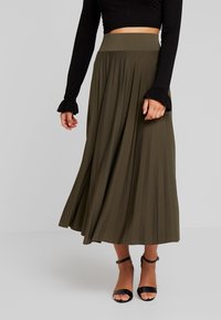 Anna Field Petite A-line skirt - olive