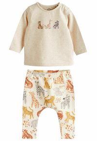 Next 2 PIECE SET - Leggings - neutral safari