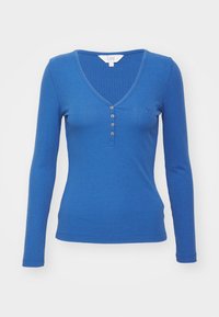 LS HENLEY - Μπλούζα με μακριά μανίκια - midcentury blue
