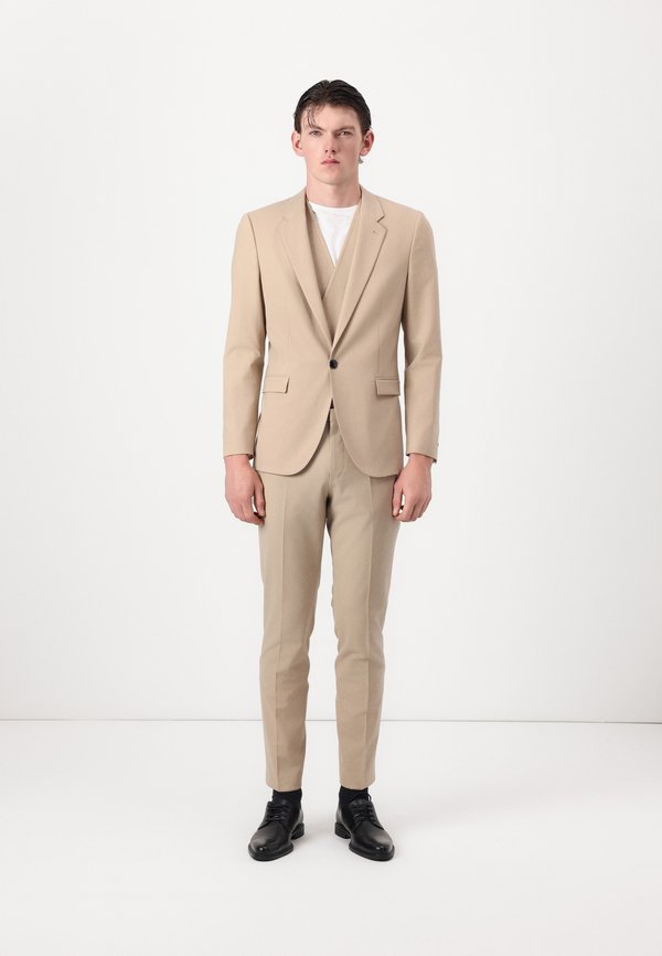 ARTI HESTEN SET - Suit waistcoat - medium beige