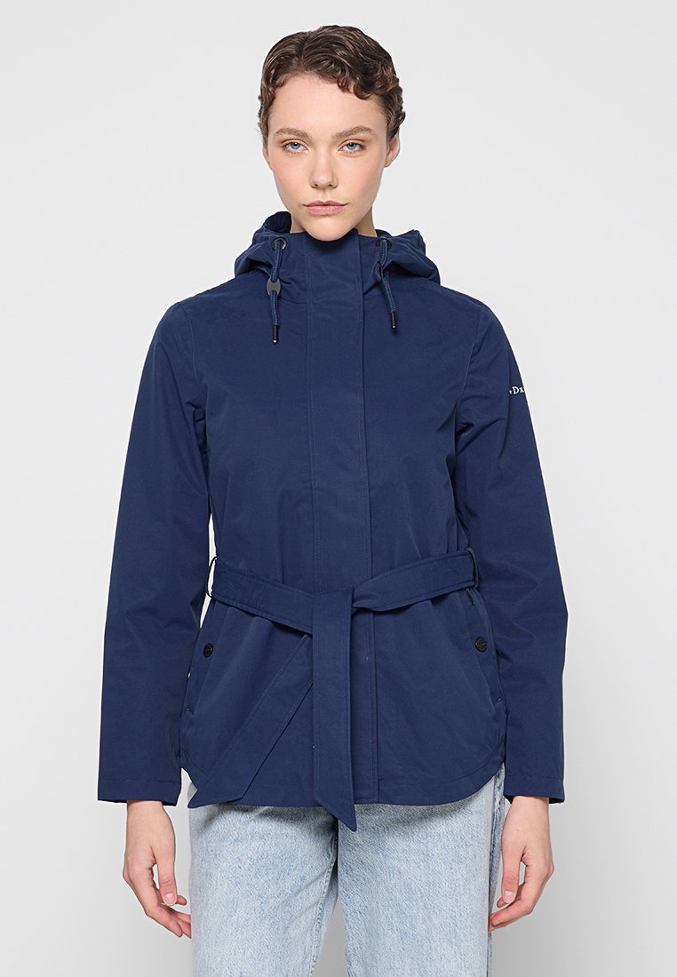 dreimaster Regenjas blauw