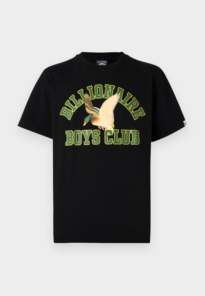 Billionaire Boys Club DUCK VARSITY - Μπλουζάκι με στάμπα - black