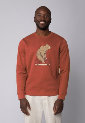 FAHRRADBÄR - Sweatshirt - heritage brown