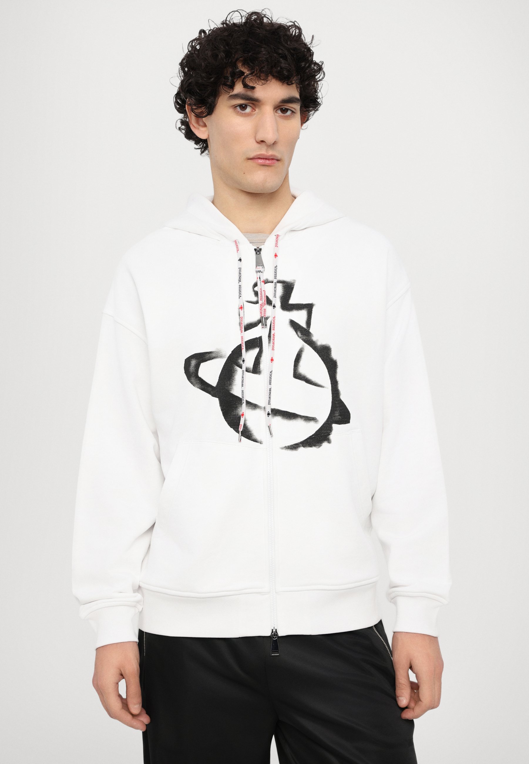 Vivienne Westwood STENCIL ORB HOODIE UNISEX - Zip-up