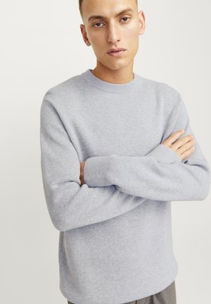 CREW NECK - Trui - light grey melange